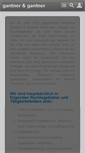 Mobile Screenshot of gantner-gantner.ch