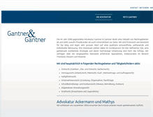 Tablet Screenshot of gantner-gantner.ch
